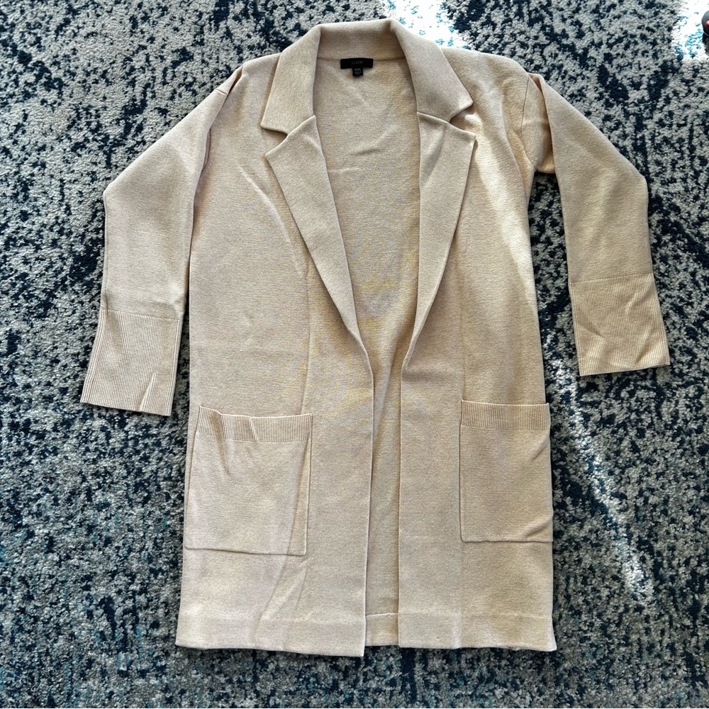 J. Crew Sweater Blazer